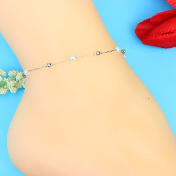Elegant Handmade Anklet – Perfect for Women & Girls | Ideal Gift Option, DYC1244 - Picture 5 of 12